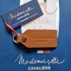 Porte clés cuir - Mademoiselle Cavalière