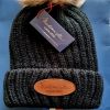 Bonnet équitation Pompon Uni - Mademoiselle Cavalière