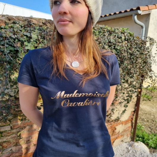 Tee-shirt équitation Femme - Mademoiselle Cavalière