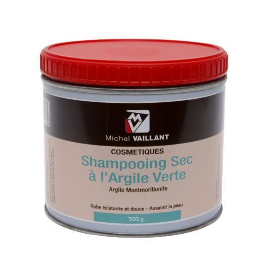SHAMPOING SEC ARGILE VERTE 500g MICHEL VAILLANT SHAMPOING SEC ARGILE VERTE 500g MICHEL VAILLANT