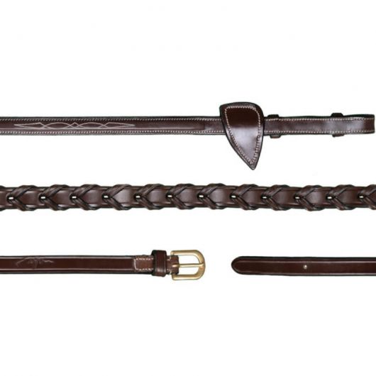 Rênes tressées Bredies D Collection - Dy'on