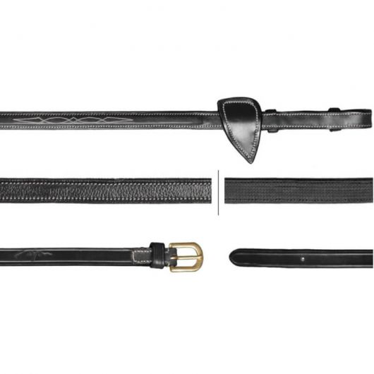 Rênes Hunter Grip cheval D Collection 1/2 - Dy'on 