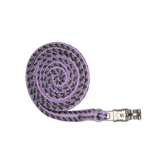 Longe coton tressémousqueton anti-panique 2 m Plus - Waldhausen