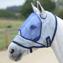 Masque anti-mouche et anti-UV cheval Deluxe sans oreilles - Bucas