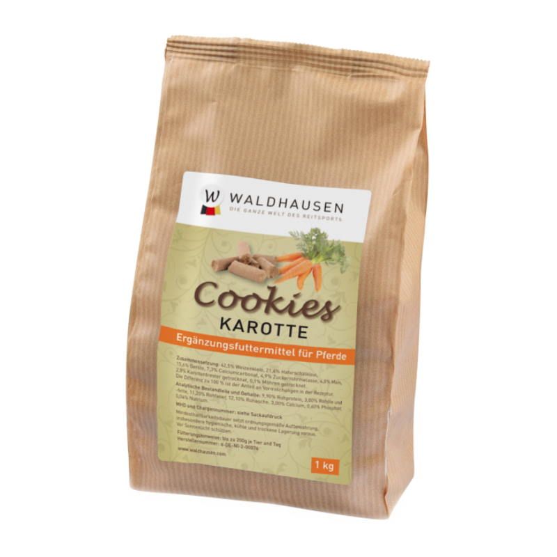 Friandises cookies carotte 1 kg - Waldhausen