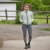 Pantalon équitation femme taille haute Micro Sport Silikon fond silicone - Elt
