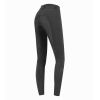 Pantalon équitation femme taille haute Micro Sport Silikon fond silicone - Elt