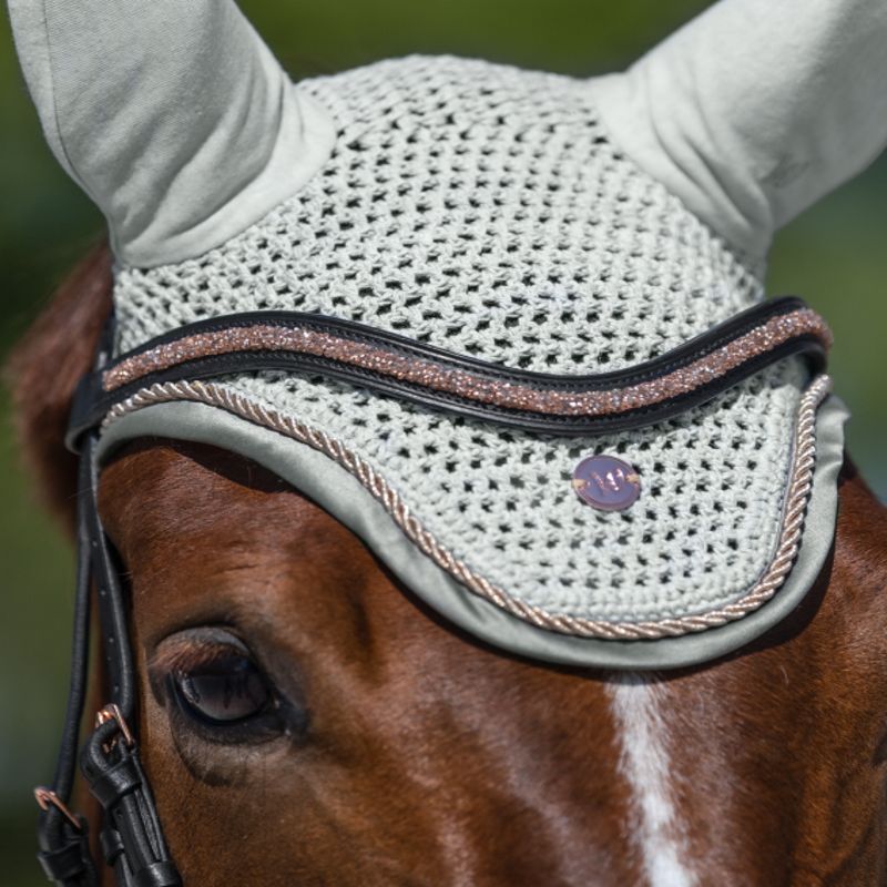 Bonnet anti-mouche cheval Modern Rosé - Waldhausen 