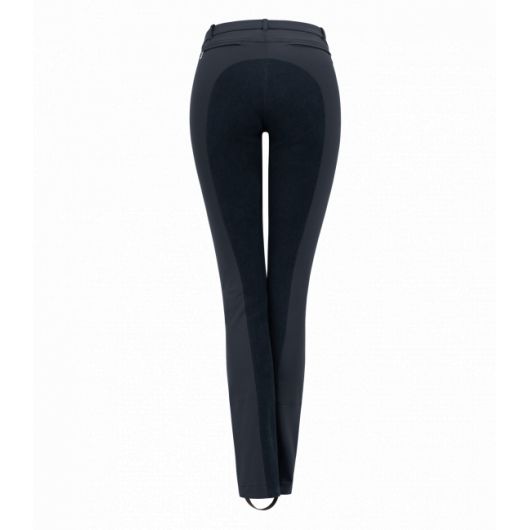 Pantalon équitation femme Micro Jodhpur fond peau - Elt Pantalon équitation femme Micro Jodhpur fond peau - Elt