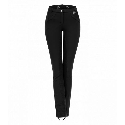 Pantalon équitation femme Micro Jodhpur fond peau - Elt 