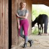 Pantalon équitation femme Micro Sport fond peau - Elt