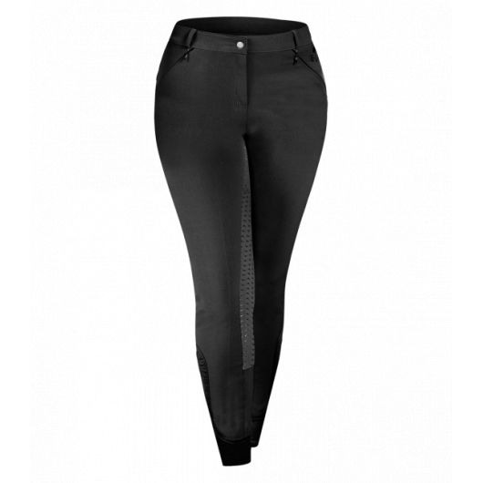 Pantalon équitation fond silicone femme grande taille Dalhia - Elt 