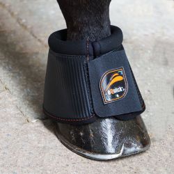 Cloches velcro cheval Carbon - eQuick 