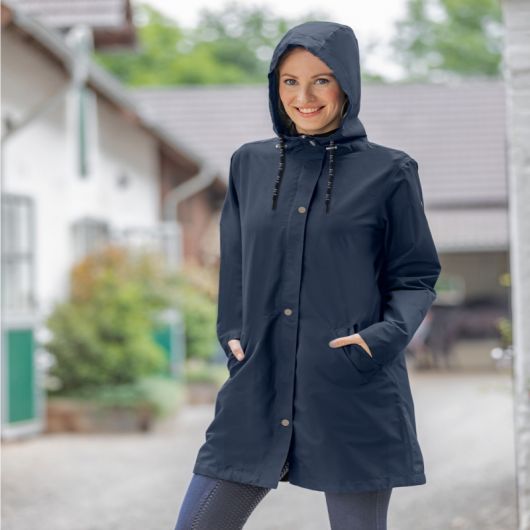 Veste imperméable longue équitation femme Emilia - Waldhausen