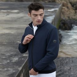 Veste équitation Softshell Homme Respira Platinium - Alessandro Albanese 