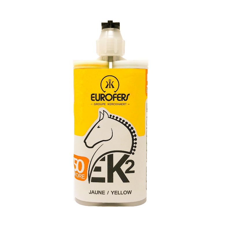 KIT SILICONE EK2 50 SHORE JAUNE+EMBOUT EUROFERS