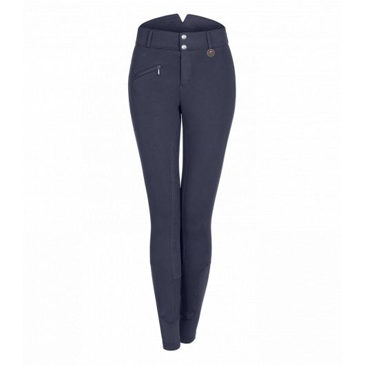 Pantalon équitation femme Fun Sport taille haute fond peau - Elt Pantalon équitation femme Fun Sport taille haute fond peau - Elt