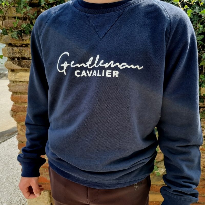 Sweat d'équitation Homme sans capuche Gentleman Cavalier - Mademoiselle Cavalière