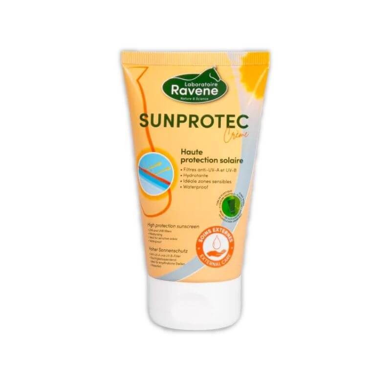 Crème solaire cheval Sun Protec 150 ml - Ravene