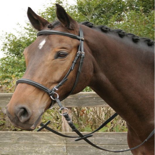 Bridon sans mors cheval cuir - Harry's Horse Bridon sans mors cheval cuir - Harry's Horse