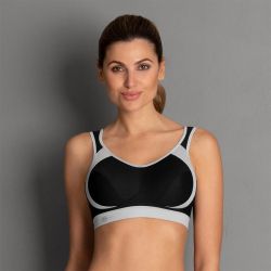 Soutien-gorge de sport noir-gris Extrême Control - Anita