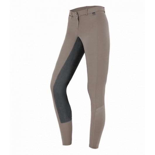 Pantalon équitation enfant Micro Sport fond peau - Elt