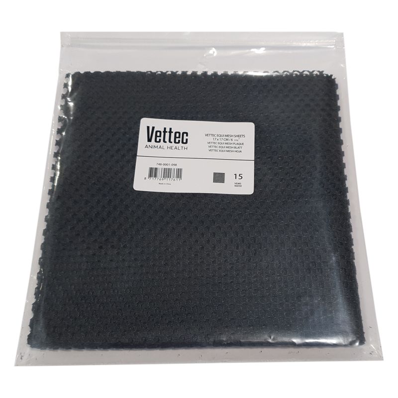 Carrés de renfort pour silicone Equi-Mesh - Vettec 