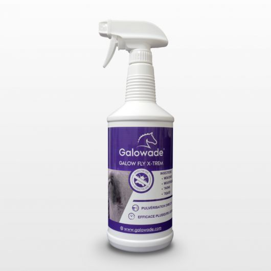 Galow Fly X-Trem Galowade spray anti-mouche cheval Galow Fly X-Trem Galowade spray anti-mouche cheval