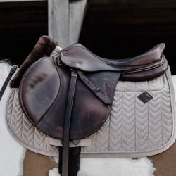 Tapis de selle cheval Skin Friendly Velvet - Kentucky Horsewear 