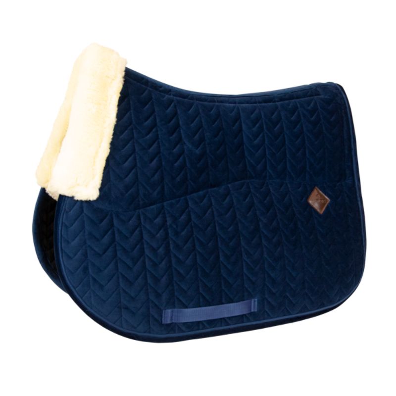 Tapis de selle cheval Skin Friendly Velvet - Kentucky Horsewear 