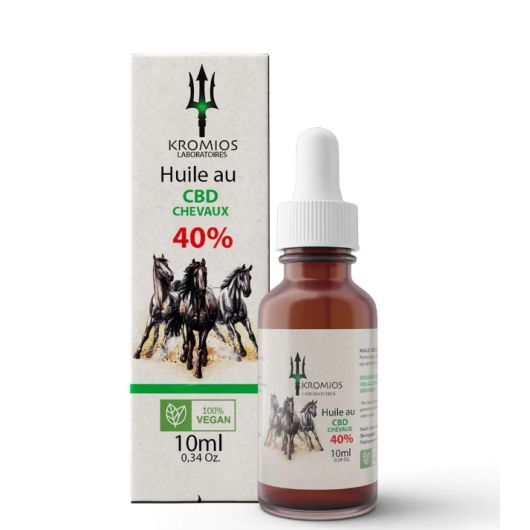 Huile Cbd cheval 40% - Sléa 