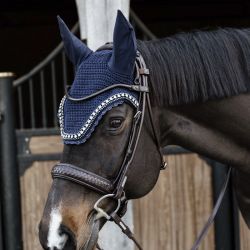 Bonnet anti-mouche cheval Wellington Big Stone and Pearl - Kentucky Horsewear