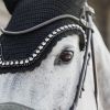 Bonnet anti-mouche cheval Wellington Big Stone and Pearl Soundless oreilles anti-bruit - Kentucky Horsewear
