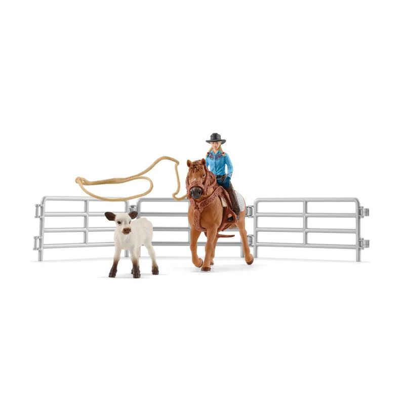 Kit Equipe de Cowboy et leurs lassos - Schleich - SCHLEICH - Horse