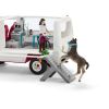 Camion vétérinaire mobile avec poulain - Schleich 