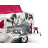 Camion vétérinaire mobile avec poulain - Schleich 