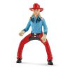 Cowgirl et Tonneaux de Racing - Schleich 