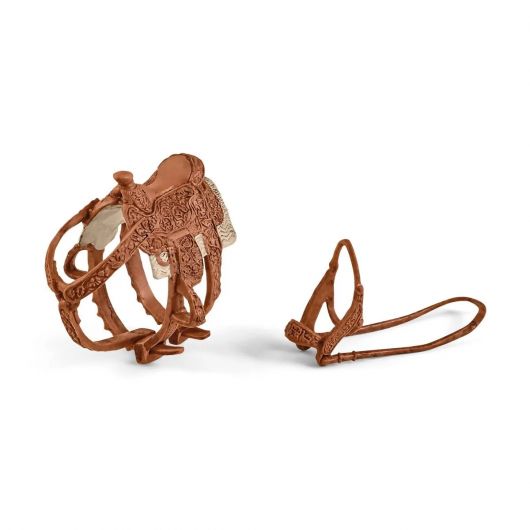 Cowgirl et Tonneaux de Racing - Schleich 