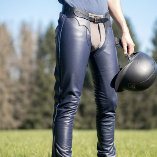 Chaps longues en cuir - Dy'on 