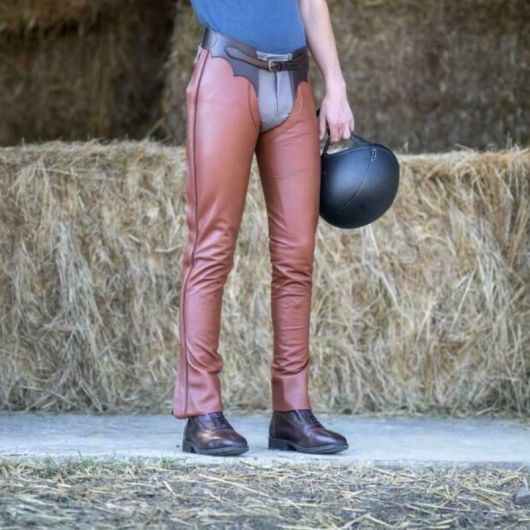 Chaps longues en cuir - Dy'on 