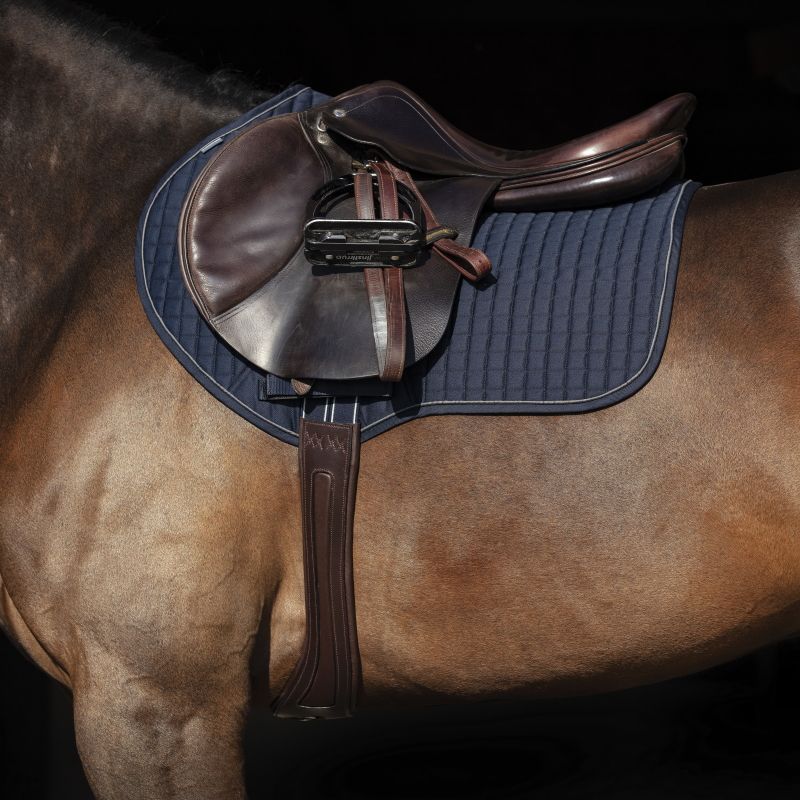 Sangle longue anatomique Micklem en cuir cheval - Horseware - HORSEWARE -  Sangle standard - Equestra