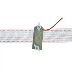 Connecteur pour électrificateur de ruban large clôture cheval - Speedrite