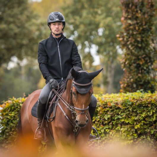 Veste équitation Softshell Homme Respira Platinium - Alessandro Albanese