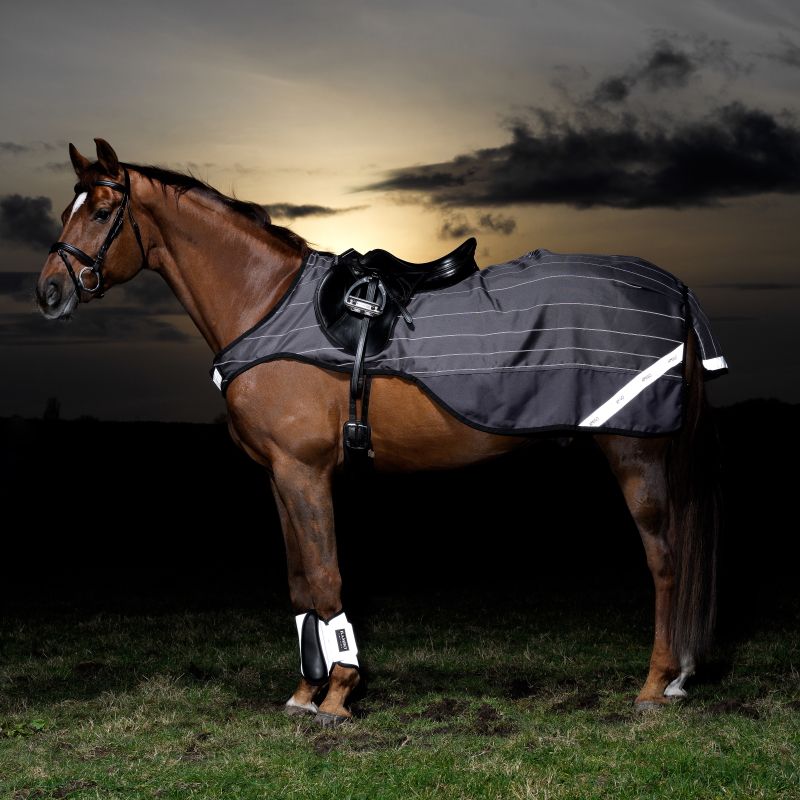 Couvre reins cheval réfléchissant Amigo Reflectech - Horseware