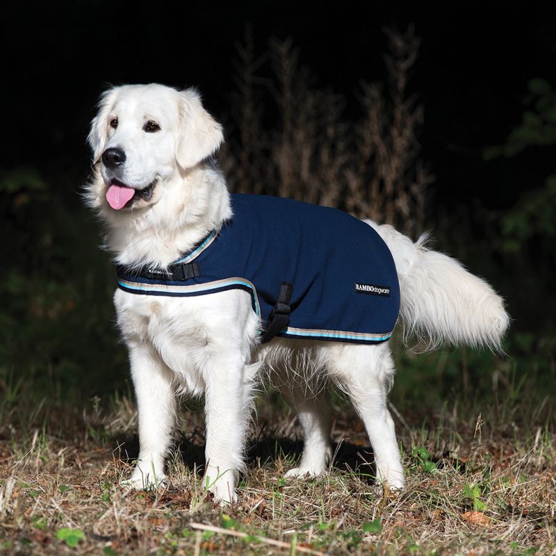 Couverture chien imperméable et polaire Rambo - Horseware - HORSEWARE -  Manteau pour chien - Equestra