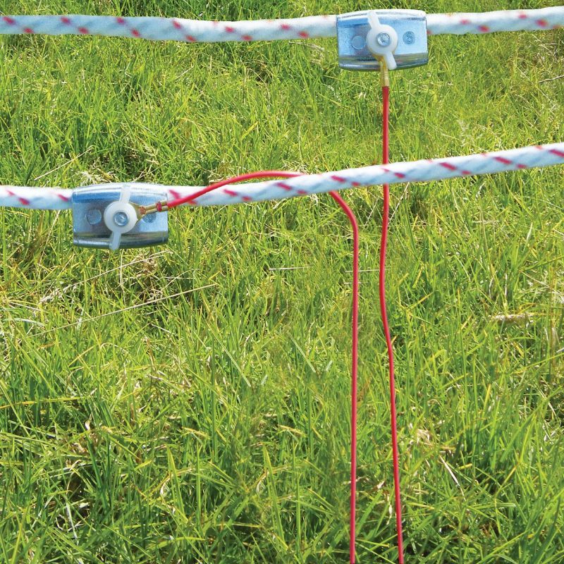 Connecteur inter-ligne pour fil et cordelette clôture cheval - Speedrite