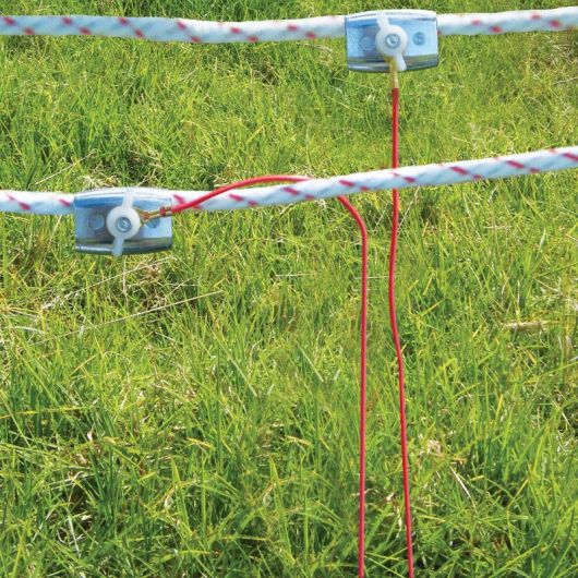 Connecteur inter-ligne pour fil et cordelette clôture cheval - Speedrite Connecteur inter-ligne pour fil et cordelette clôture cheval - Speedrite