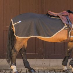Couvre-reins polaire cheval Blake - Harcour 
