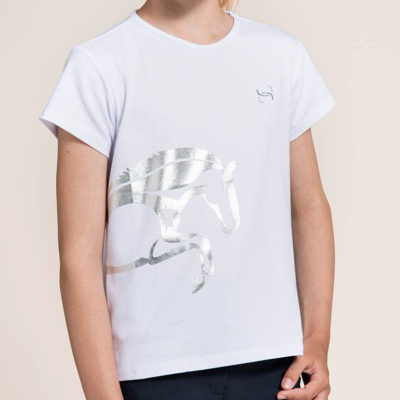 T-shirt Enfant Le Cheval Enchanté By Abi - Pilou 64 Le Shop