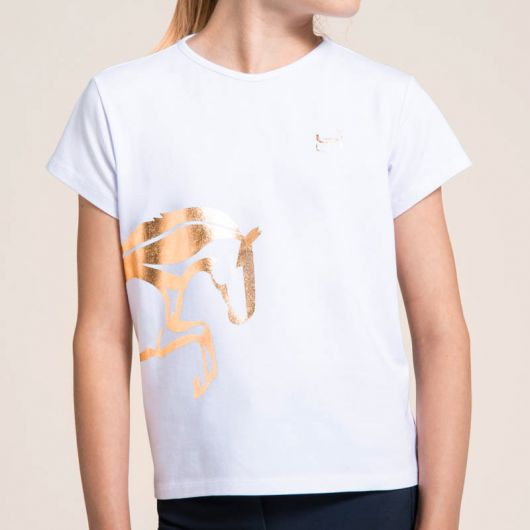 Tee-Shirt équitation enfant fille Barcelone - Horse Spirit  